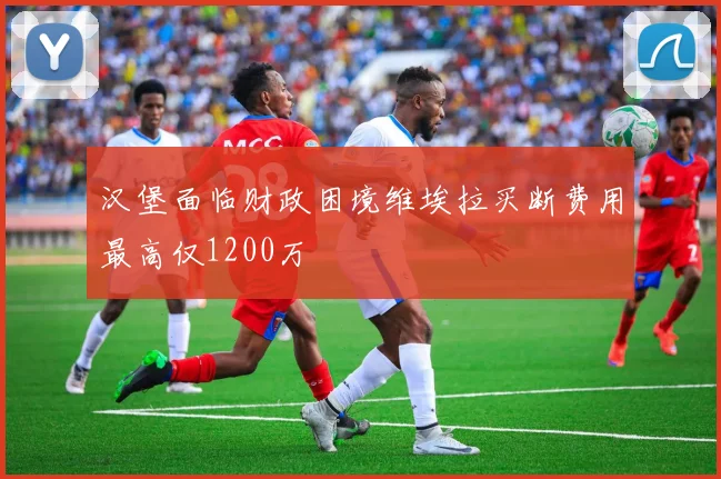 汉堡面临财政困境维埃拉买断费用最高仅1200万
